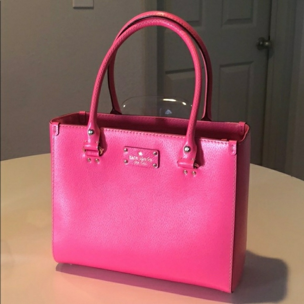 BRAND NEW KATE SPADE Pink Leather Handbag